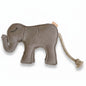 Hundespielzeug aus Leder Elefant