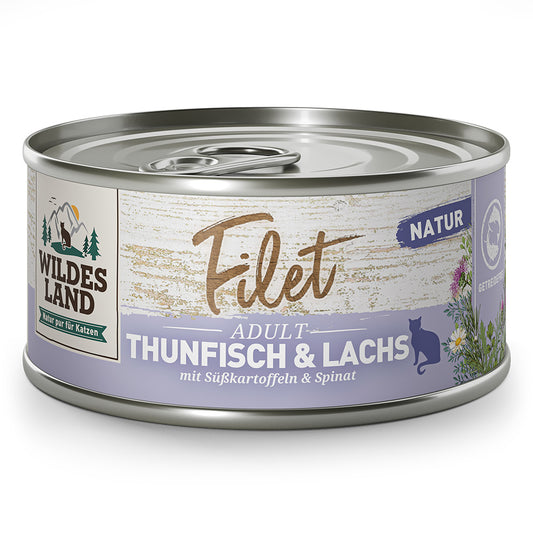 Filet Thunfisch & Lachs 80g