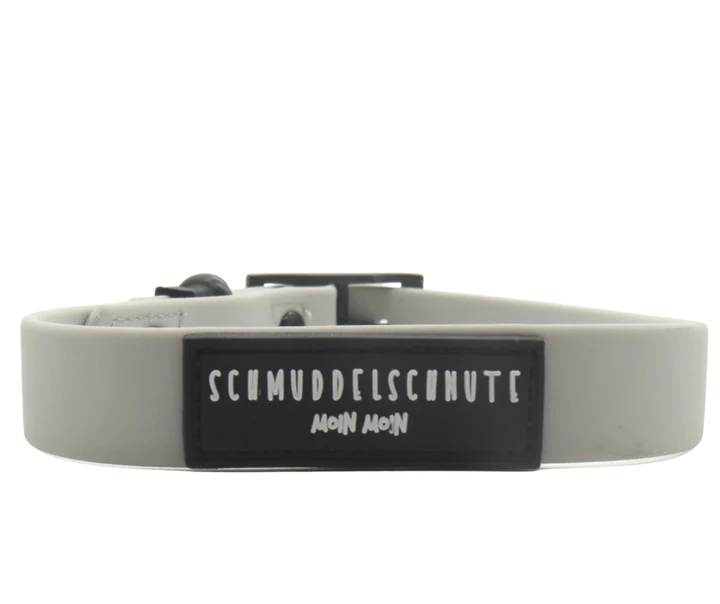 Halsband "Schietwedda" Grau
