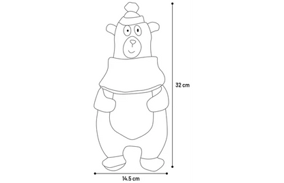 Spielzeug Tumna Bär Braun