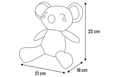Spielzeug Nittu Bär Grün