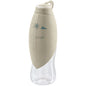 Outdoor Trinkflasche mit Silikonnapf beige