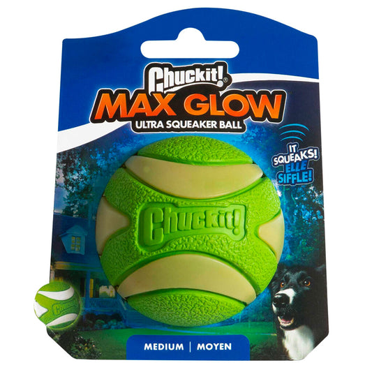 Max Glow Ultra Squeaker Ball M