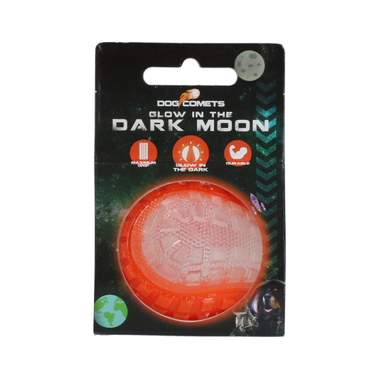 Glow In The Dark Moon Ball Orange
