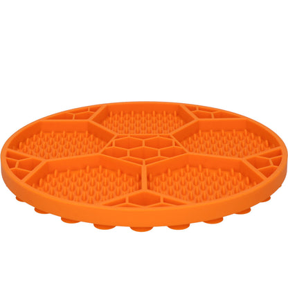 Lick Mat Soccer Ball Orange