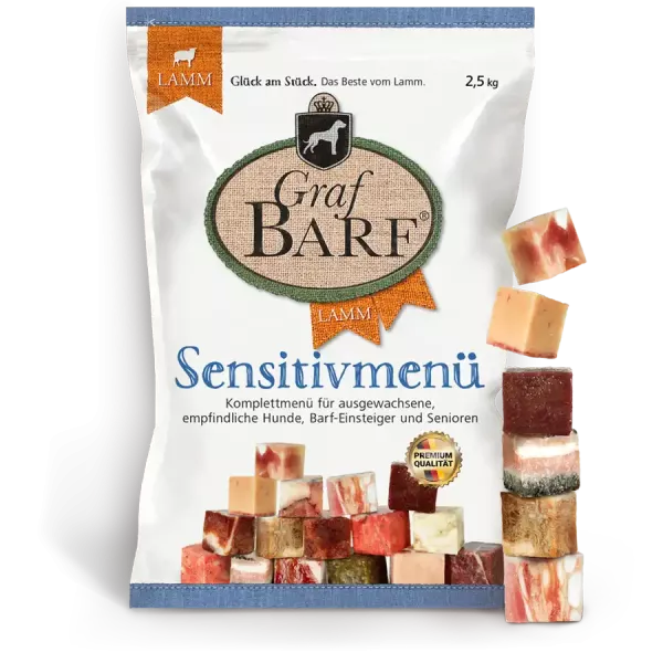 Sensitivmenü Lamm 2500g