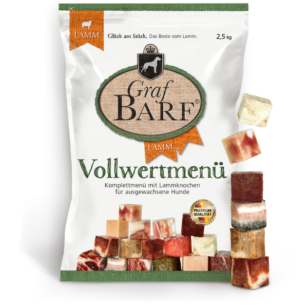 Vollwertmenü Lamm 2500g