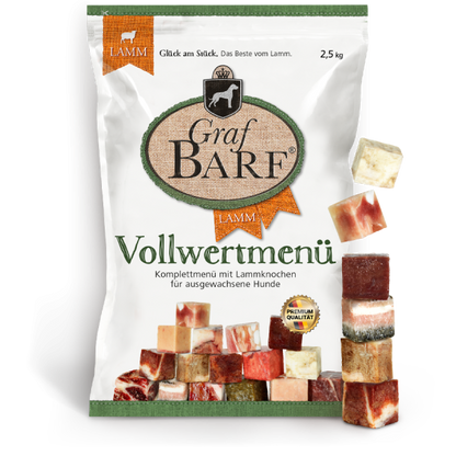 Vollwertmenü Lamm 2500g