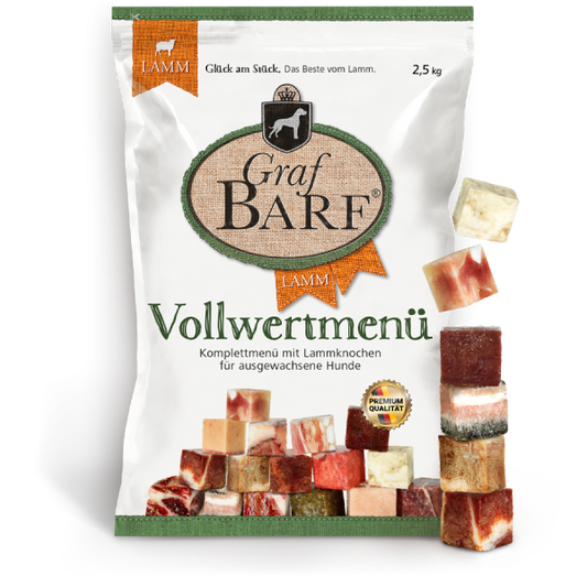 Vollwertmenü Lamm 2500g