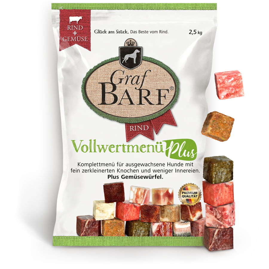Vollwertmenü Plus Rind 2500g