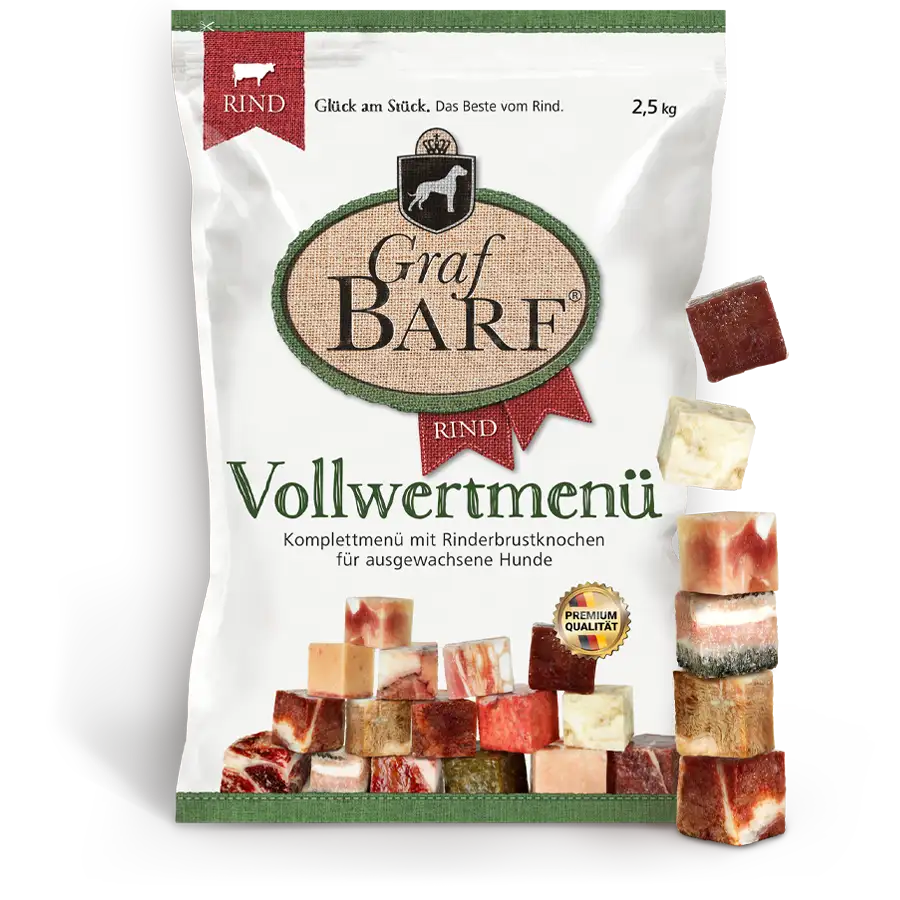 Vollwertmenü Rind 2500g