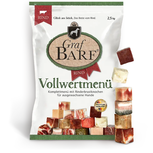Vollwertmenü Rind 2500g