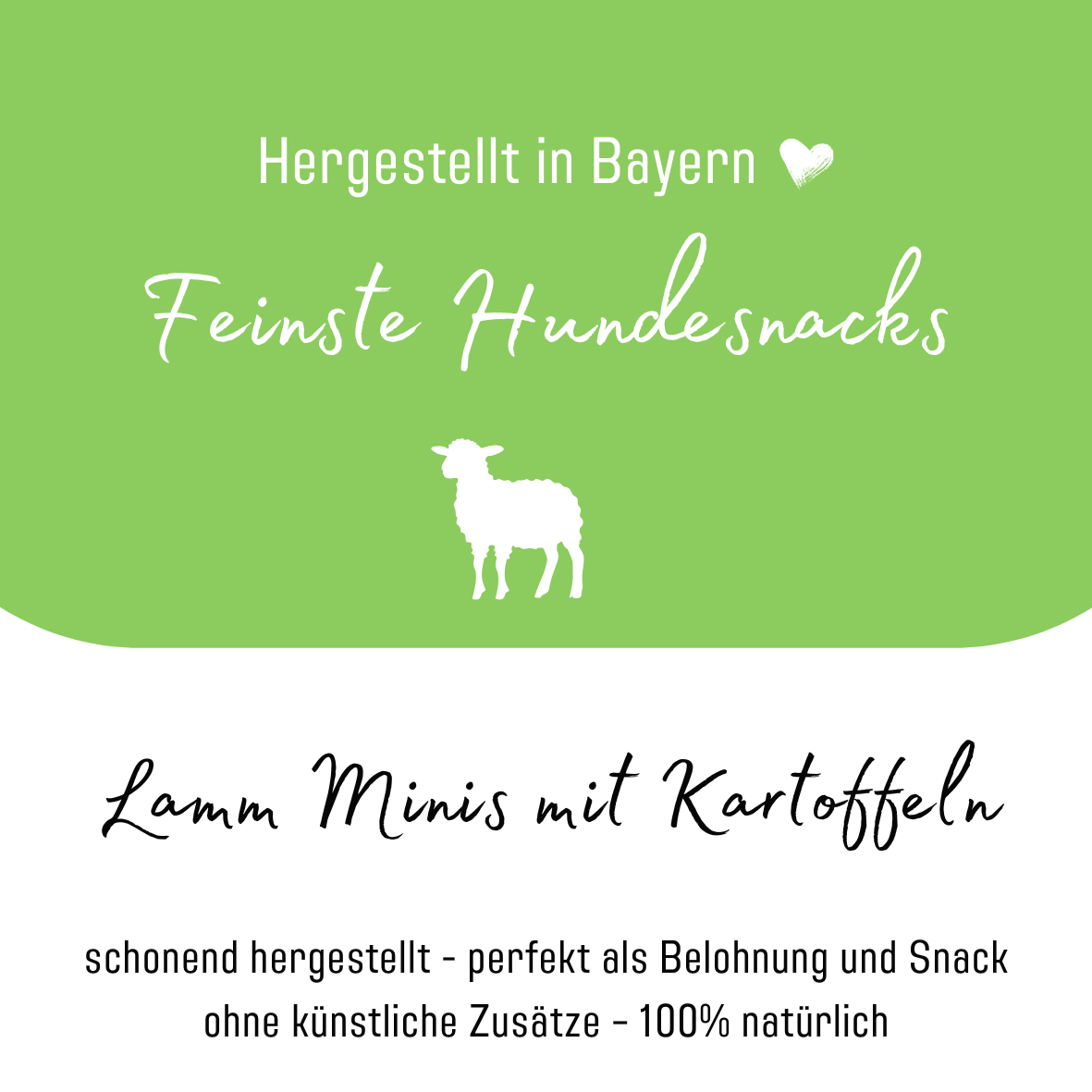 Lamm Minis mit Kartoffel