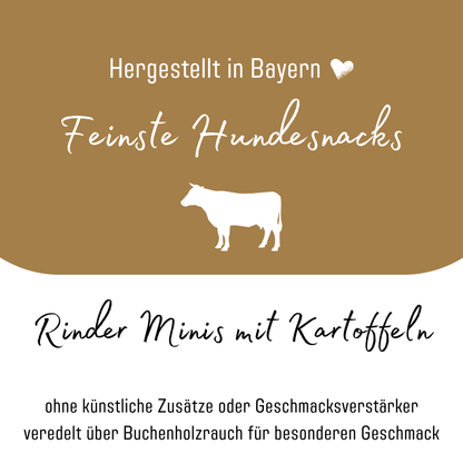 Rinder Minis mit Kartoffeln