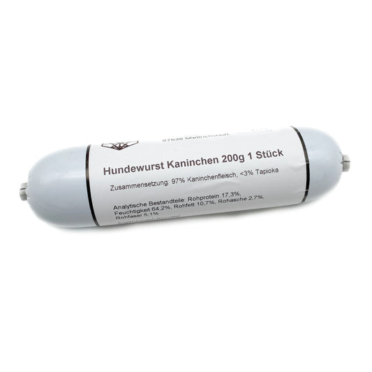 Hundewurst Kaninchen 200g