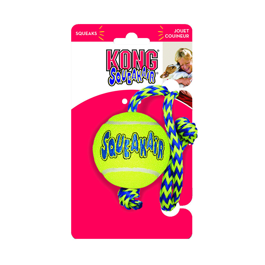 SqueakAir Balls mit Seil 6cm