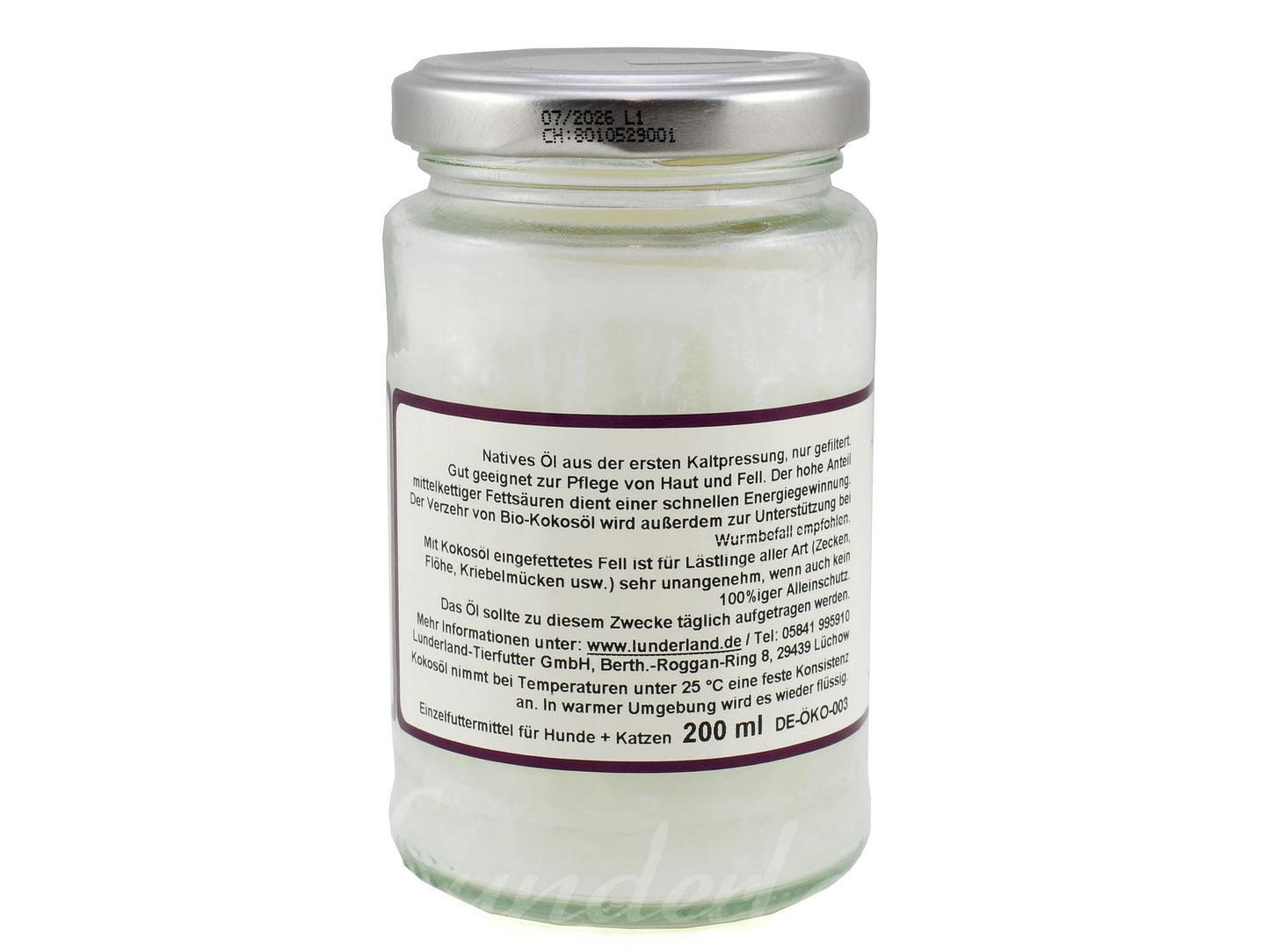 Bio-Kokosöl 200ml
