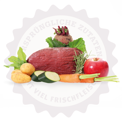 Dosenfleisch-Menü Rind