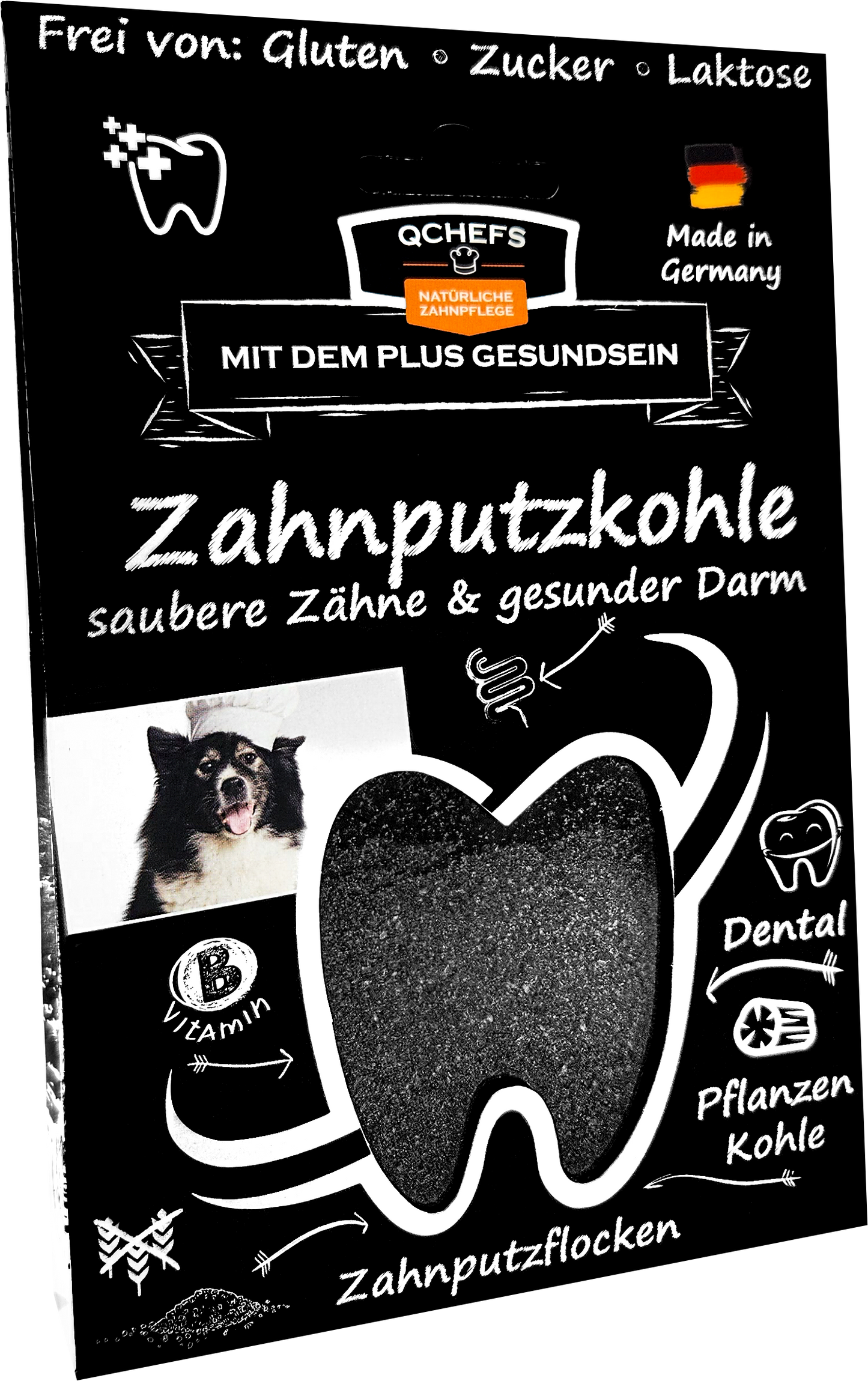 Zahnputzkohle Hund