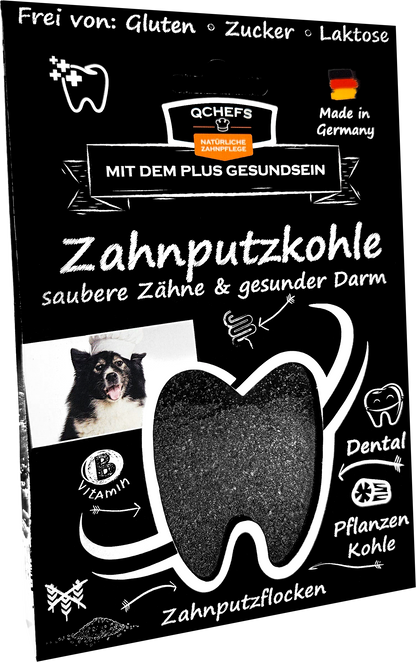 Zahnputzkohle Hund
