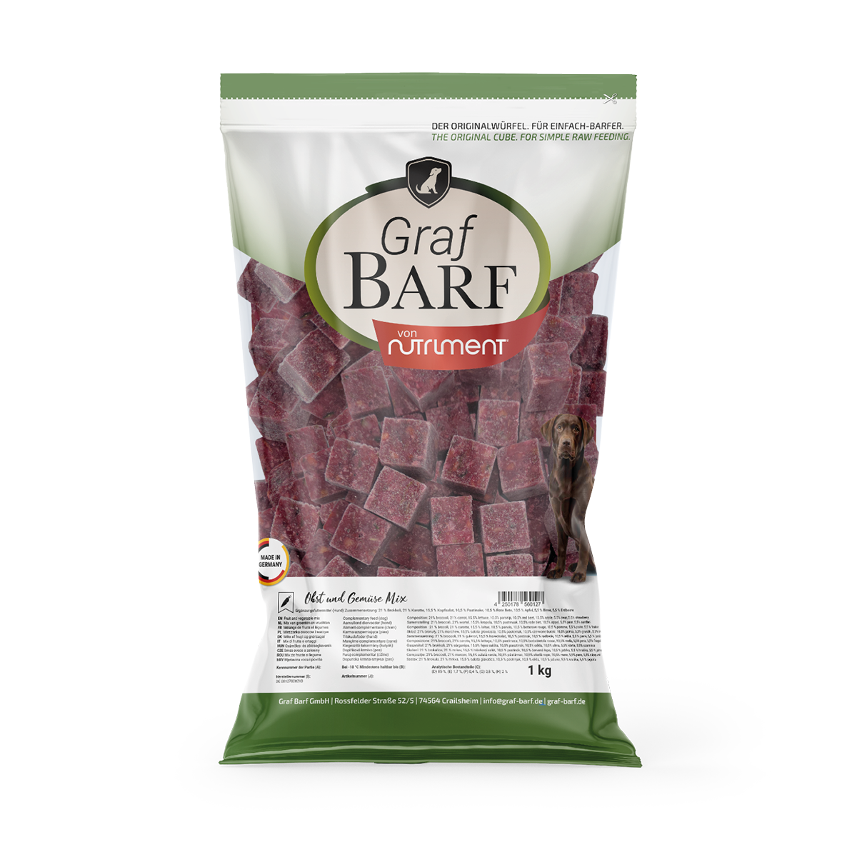 Obst- & Gemüse-Mix 1000g