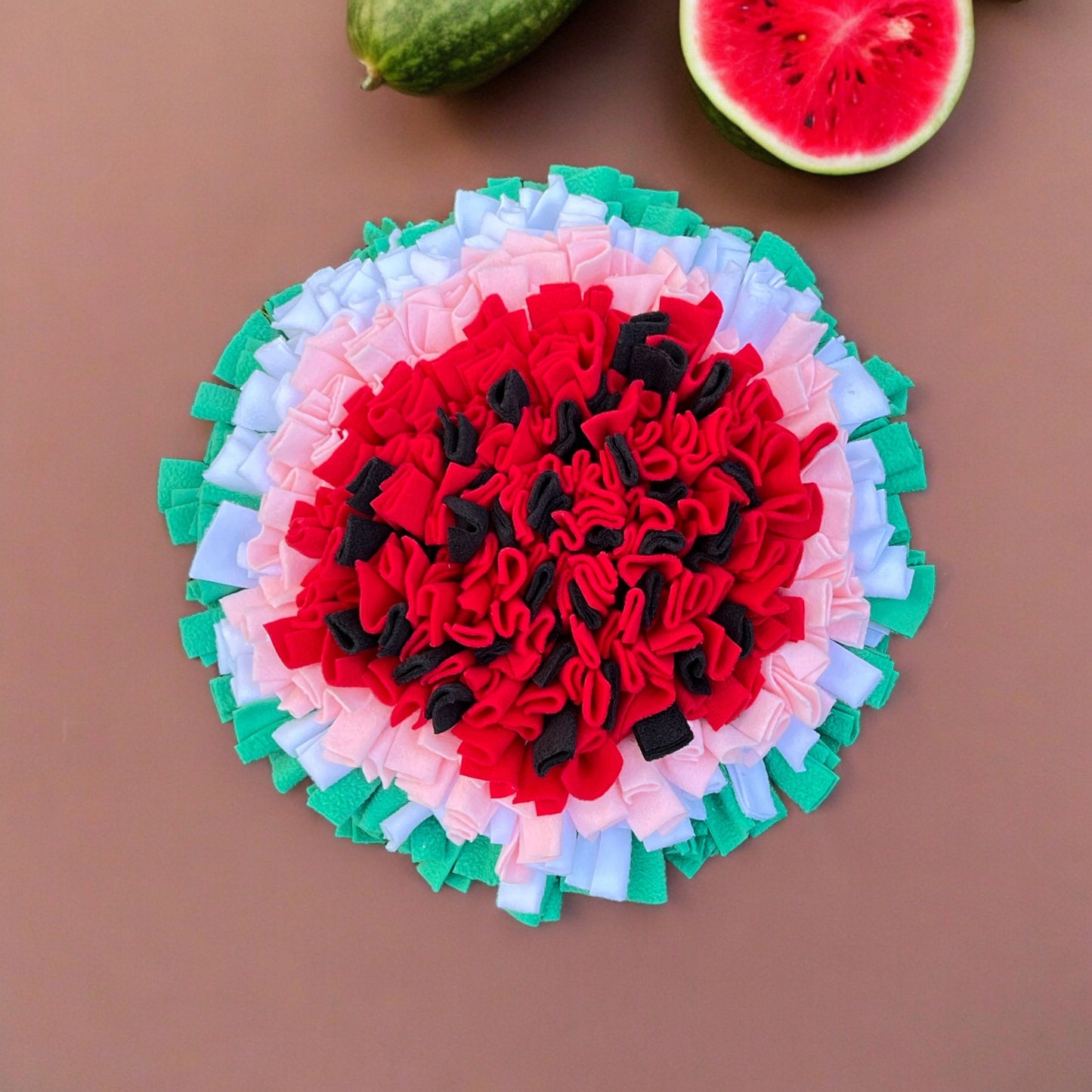 Großer Schnüffelteppich Melone