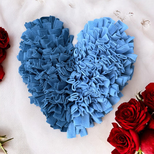 Schnüffelteppich Herz Blue Sky