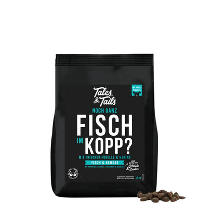 Noch ganz Fisch im Kopp - Softes Trockenfutter 1,5kg