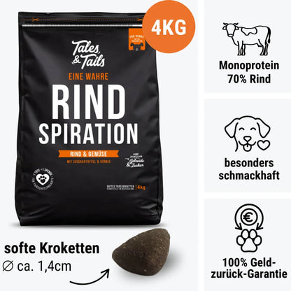 Eine wahre Rindspiration- softes Trockenfutter 4kg