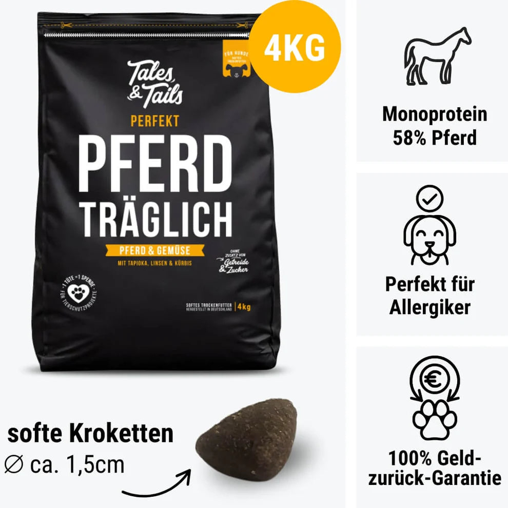 Perfekt Pferdträglich - softes Trockenfutter 4kg