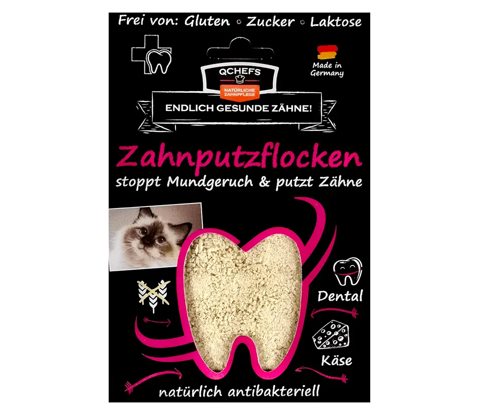 Zahnputzflocken Katze