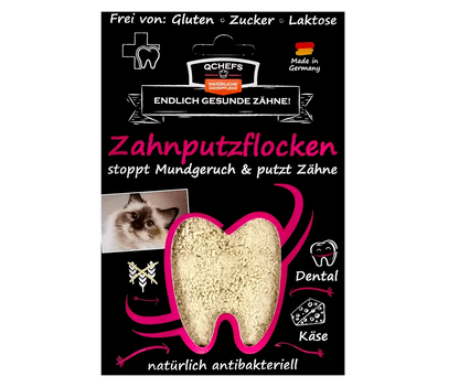 Zahnputzflocken Katze