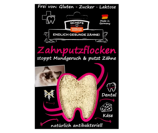 Zahnputzflocken Katze