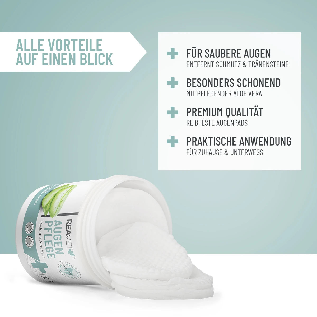 Augenpflege Pads 100Stk