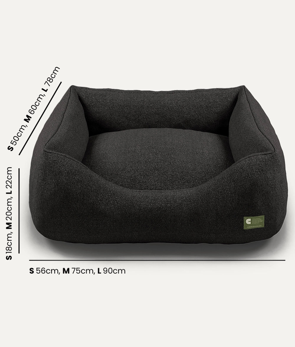 Schwarzes Hundebett, Snozy L