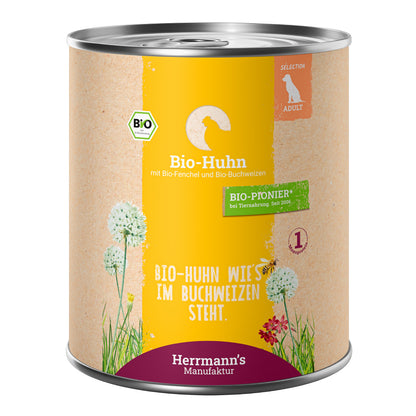 Selection Bio Huhn mit Fenchel 800g