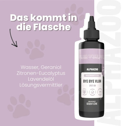 ByeByeVloh Spot-On für Hunde 100ml