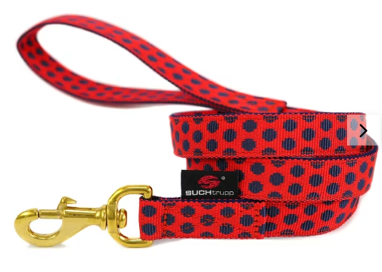 Cityleine Dots Red-Darkblue medium-large