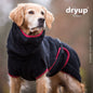 Dryup Cape Bademantel Schwarz