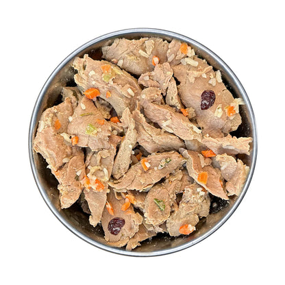 Gekochtes Frische-Menü Kaninchen mit Reis 400g