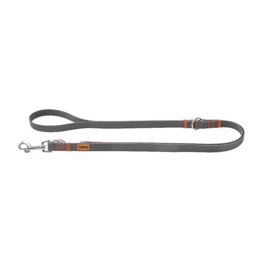 Waterproof Leine 2m grau/neonorange