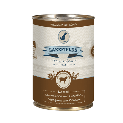 Dosenfleisch-Menü Lamm