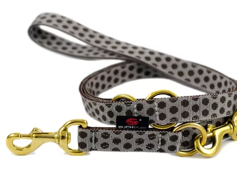 Langleine Dots Grey-Brown medium-large