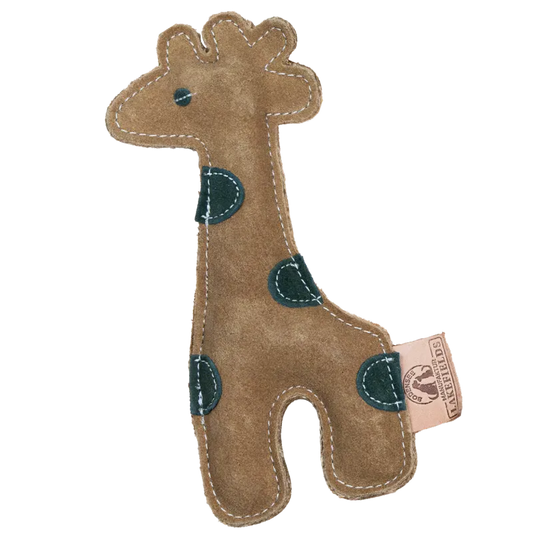 Lederspielzeug Giraffe