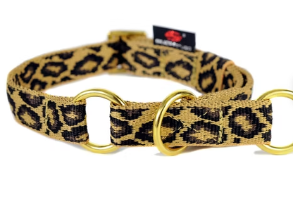 Schlupfhalsband Leo golden medium