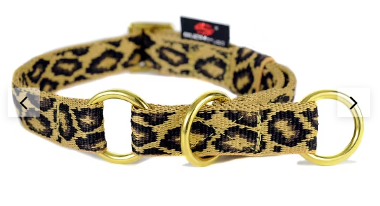 Schlupfhalsband Leo golden medium