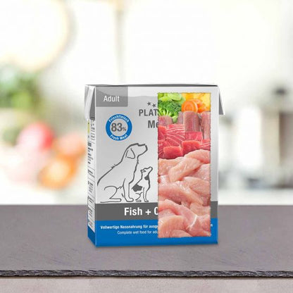 Menu Adult Fish + Chicken 375g