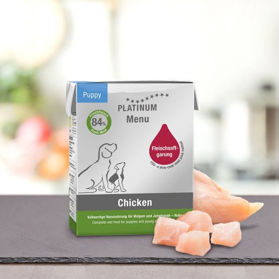 Menu Puppy Chicken 375g