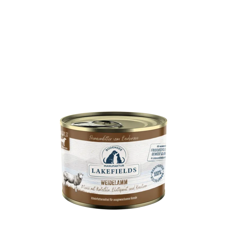 Nassfutter-Menü Lamm