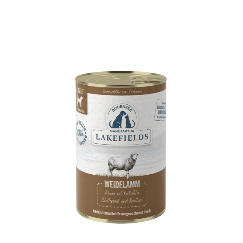 Nassfutter-Menü Lamm